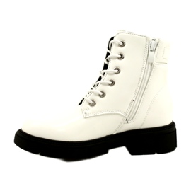 American Club American High Girls 'Workers Isolated Shoes White vit 1