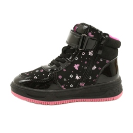 American Club American Boots Varma stövlar XD66 Svart rosa 1