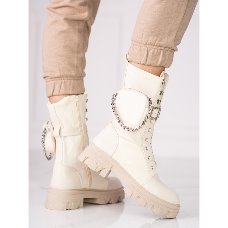 Beige damväskor med Shelovet-väska 1