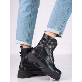 Genombrutna damväskor på Shelovet-plattformen svart 2