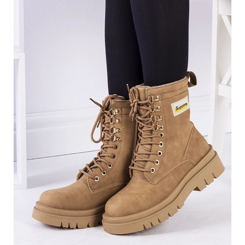 Cofer matt beige stövlar 1