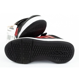 Adidas Tensaur Jr GW9068 skor svart mångfärgad rosa 3