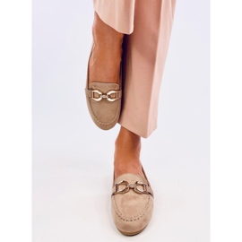 BM Catalina Khaki loafers för dam beige kaki 1