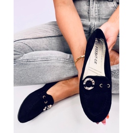 Arun Black dam loafers svart 1