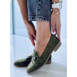 PA1 Isidora Gröna loafers för kvinnor 1