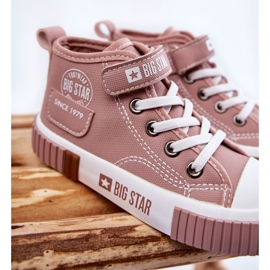 High-top Sneakers för barn Big Star KK374016 Rosa 2