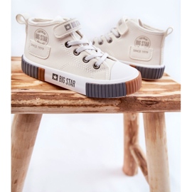 Höga Sneakers för barn Big Star KK374015 Vit 1