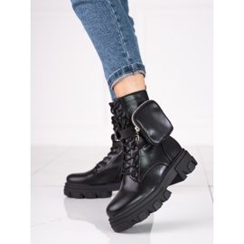 Kvinnliga arbetare med Shelovet-ficka svart 2