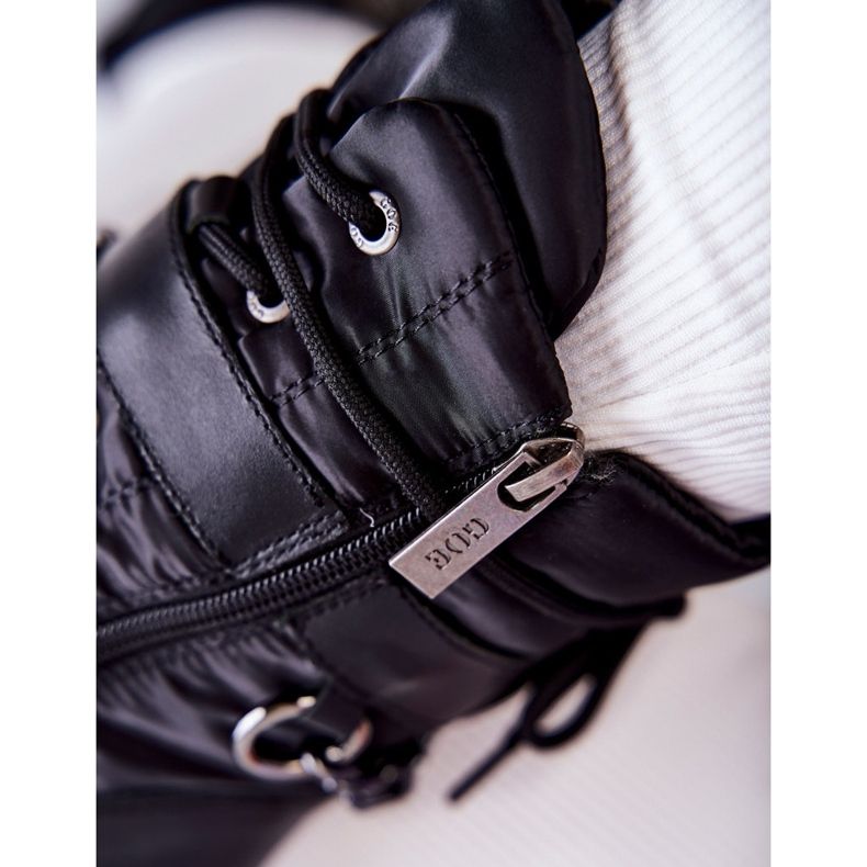 Snöskor för kvinnor med kedja GOE KK2N4018 Svart 2