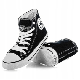 New Age Tied High Sneakers svart 1