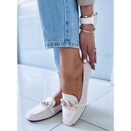 Carla Nude loafers för kvinnor beige 2