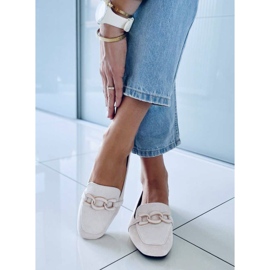 Carla Nude loafers för kvinnor beige 1