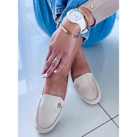 PA1 Sekue Beige loafers för damer 2