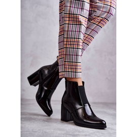 PL4 Klassiska Lackade Stövlar La.Fi 260035B-LA Svart 1