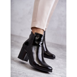 PL4 Lackade stövlar dam La.Fi 260039B-LA Svart 1