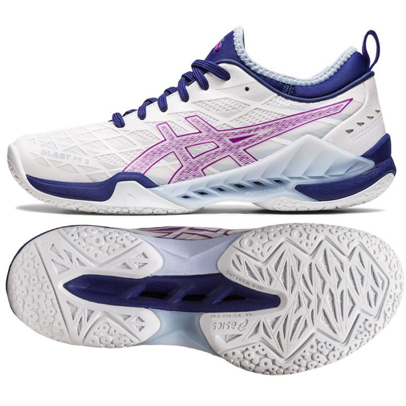 Asics Blast Ff 3 W 1072A080 100 handbollsskor vit 1
