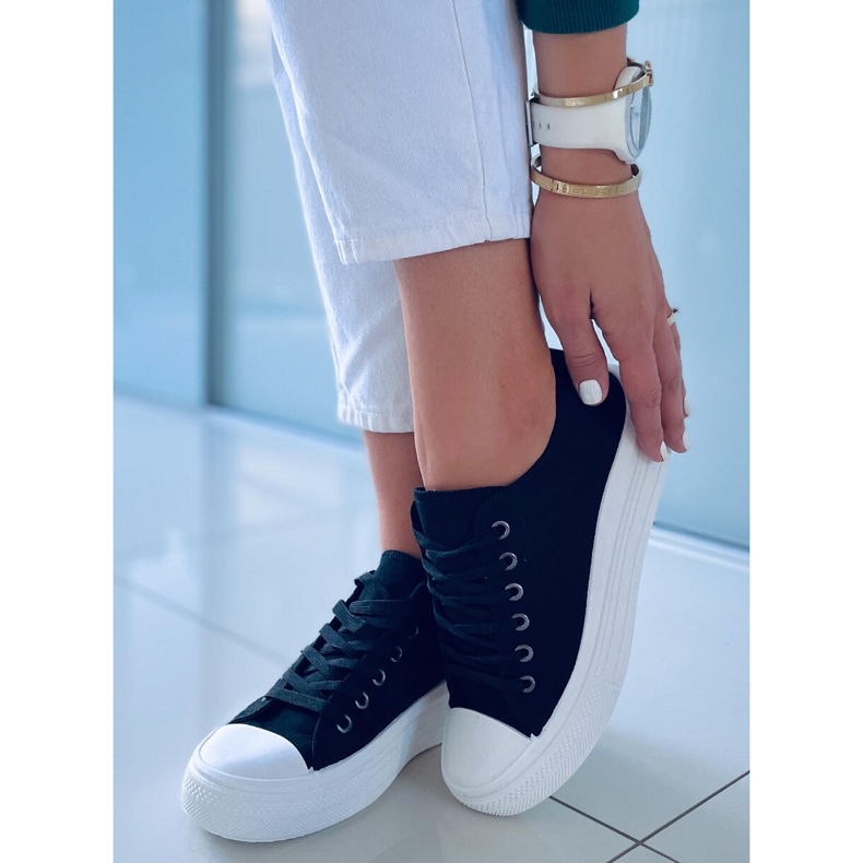 Ebbe Svarta damsneakers 2