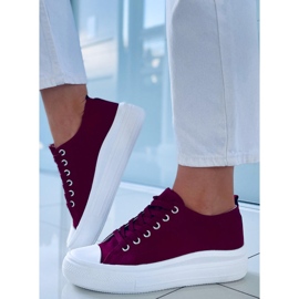 Ebbe W.RED damsneakers röd 1