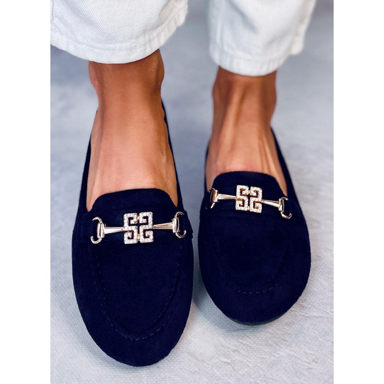 Loafers för dam Chloe Navy blå 1
