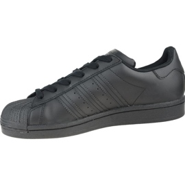 Adidas Superstar Jr FU7713 skor svart grå 1