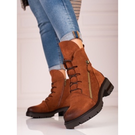 W. Potocki Potocki mockaväskor för kvinnor brun 1