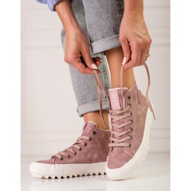 Big Star EE274113 sneakers för kvinnor rosa 1