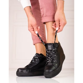 Big Star sneakers för kvinnor EE274127 svart 1