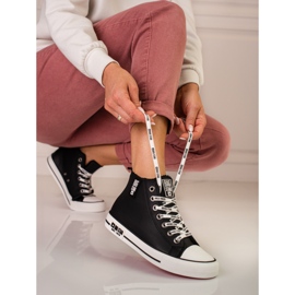 Big Star dam sneakers KK274598 svart 1