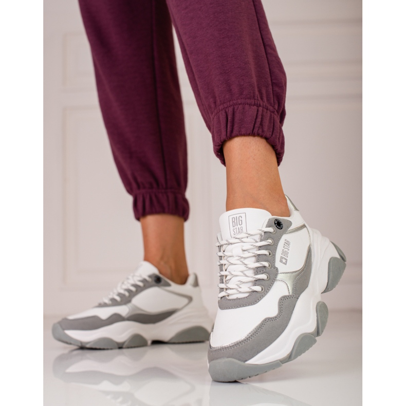 Big Star sneakers för kvinnor KK274384 vit 1