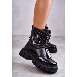 PM1 Damsvarta varma snöstövlar med dragkedja Marit 2