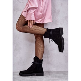 Mockastövlar med dragkedja Nicole 2754 Svart 2