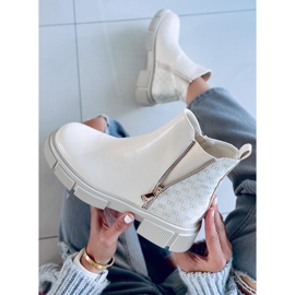 Ariana Beige Jodhpur stövlar 1