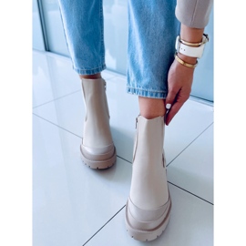 Carey Beige Jodhpur stövlar 1