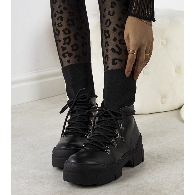 Passo svarta vandringskängor för kvinnor 1