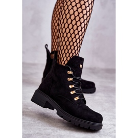 S.Barski Klassiska dammocka svarta Telma-stövlar 1