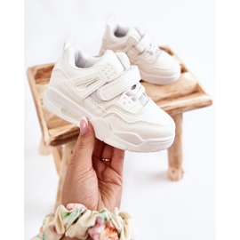 FR1 Barn Sportskor i läder Vit Marisa 1