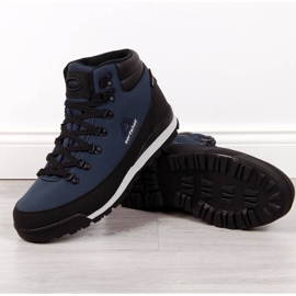 Vandringsskor vattentät uppvärmd marinblå American Club 1