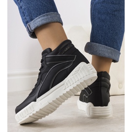 Svarta Clyme ankel sneakers 1