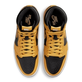 Köp Nike Air Jordan 1 Retro High Og M 555088-701 svart gul 2