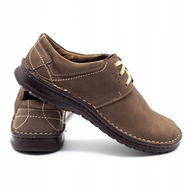 Joker Herrskor 229 olivgröna mångfärgad kaki 3