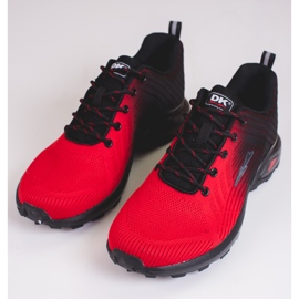 Svarta och röda DK sportskor för män 1