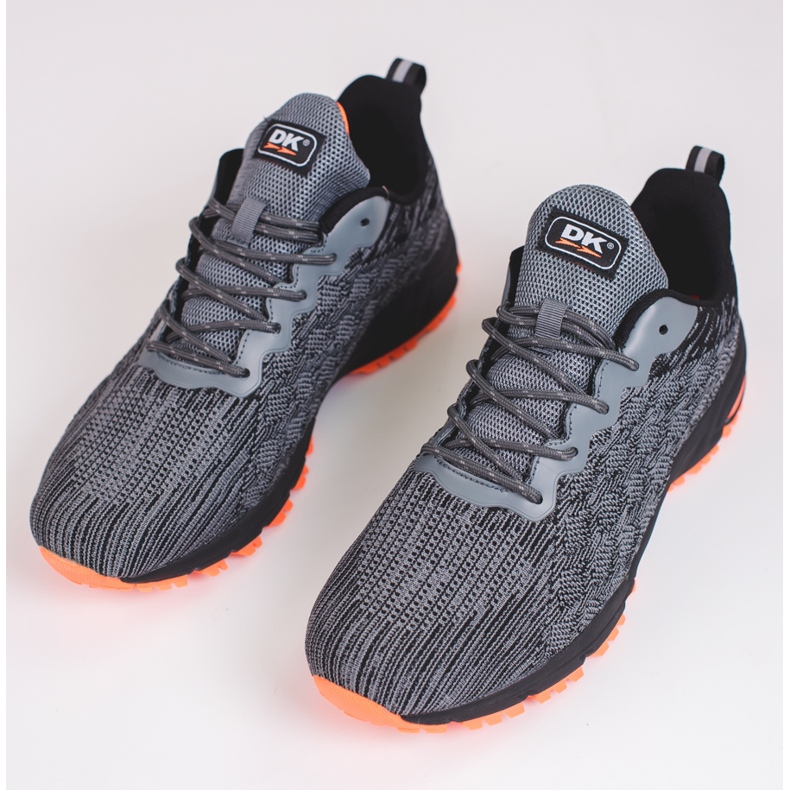 DK grå sportskor för män svart 2