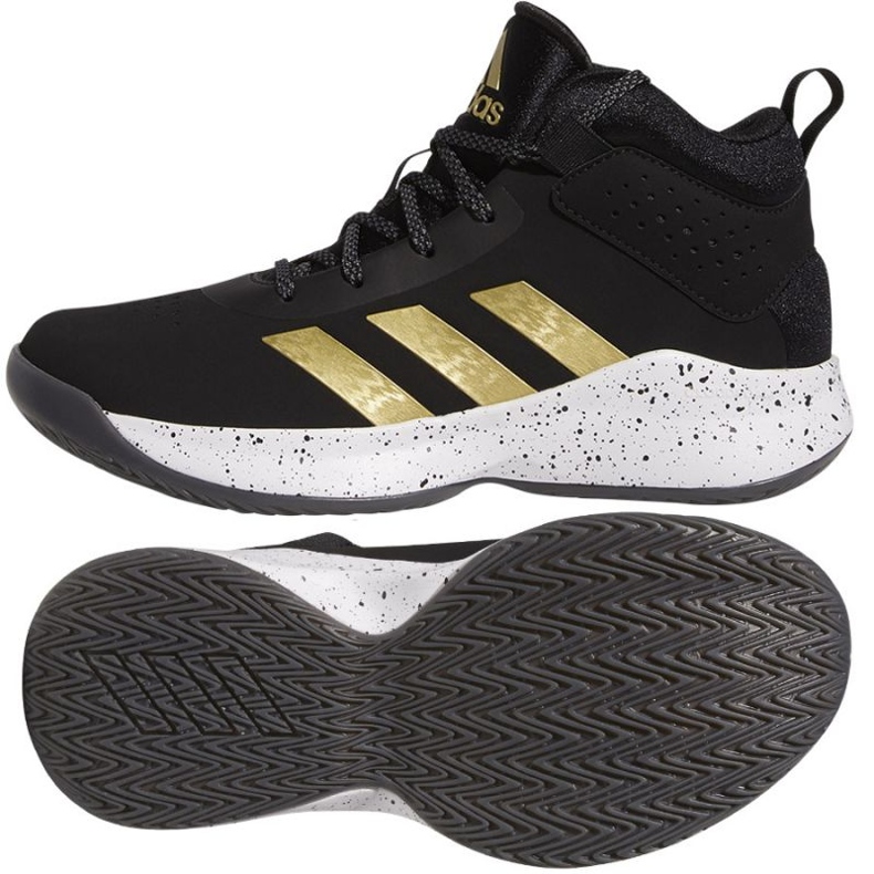 Adidas Cross Em Up 5 K Wide GX4790 basketskor svart svart 1