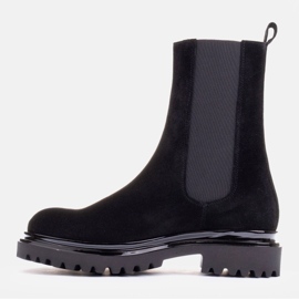 Marco Shoes Stövlar i mocka svart 2