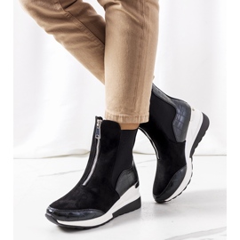 PA1 Svarta sneakers på Triaca-kilen 1