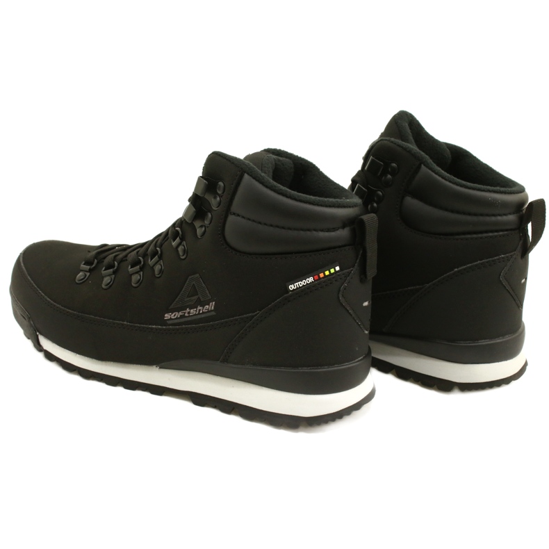 American Club Amerikanska vandringsvinterstövlar Softshell WT60, svarta 3