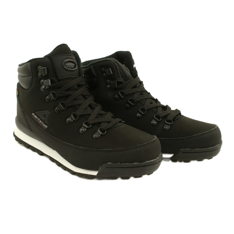 American Club Amerikanska vandringsvinterstövlar med WT61-membran Svart 4