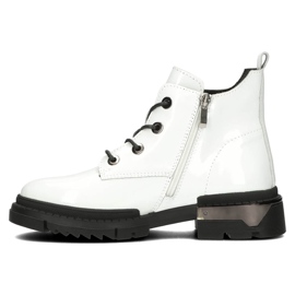 Filippo DBT4173 Isolerade patentstövlar, vita 1