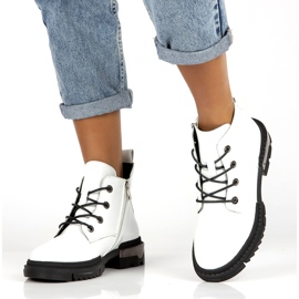 Filippo DBT4173 Isolerade patentstövlar, vita 4