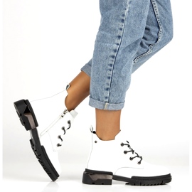 Filippo DBT4173 Isolerade patentstövlar, vita 2